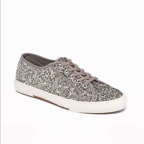old navy sparkle shoes